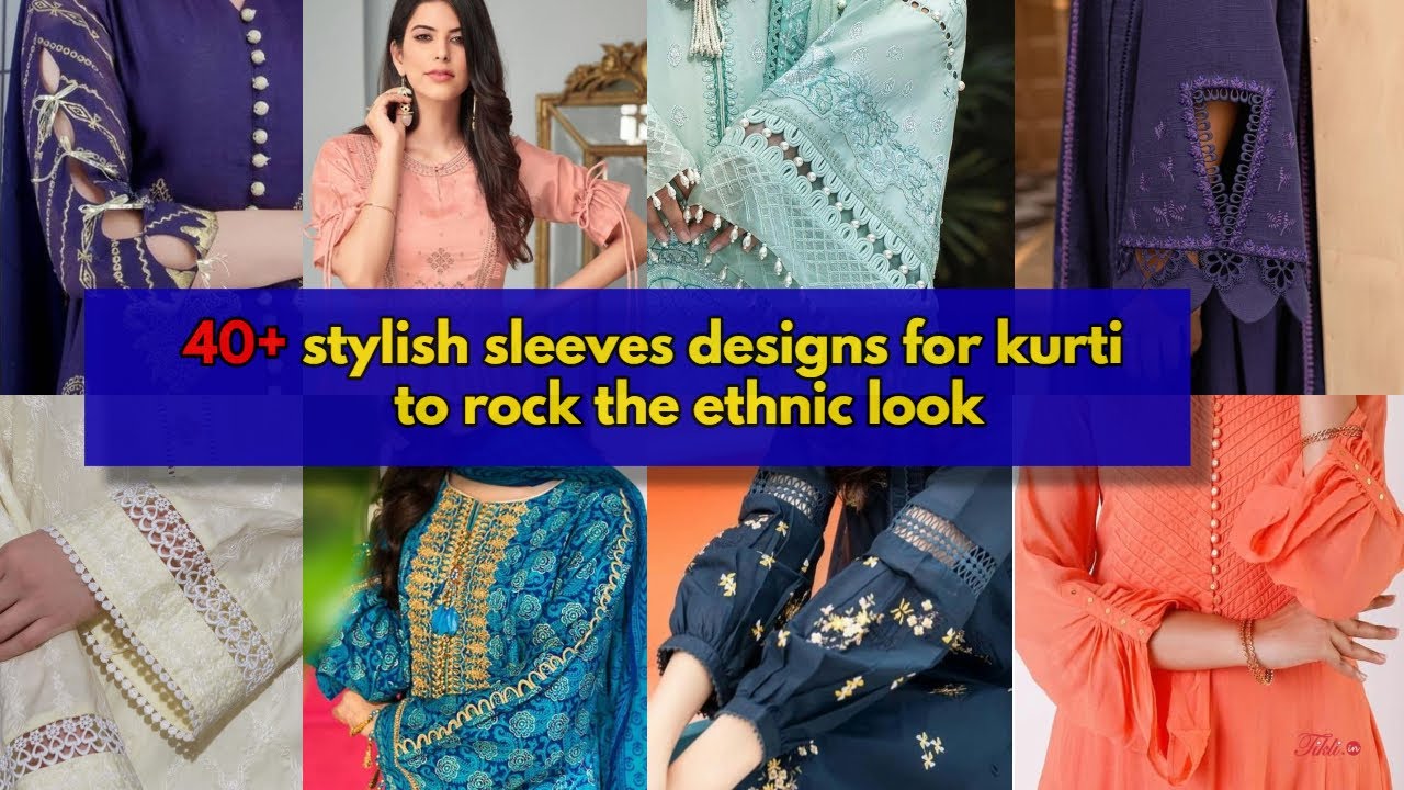 Stylish and Trending Modern Kurti Sleeves Design To Try In 2023 sleeves  designing ideas for Summar - YouTube