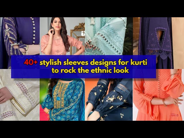 20+ Stylish Sleeves Design for Kurtis to Rock the Ethnic Look 