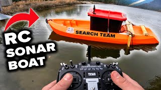 I Built an RC SONAR BOAT to Help Search for Missing People!