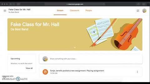 How to upload a recording to a google classroom assignment