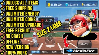 UPDATE!! BASEBALL 9 Mod Apk 2024 - Unlimited Money & Energy screenshot 2