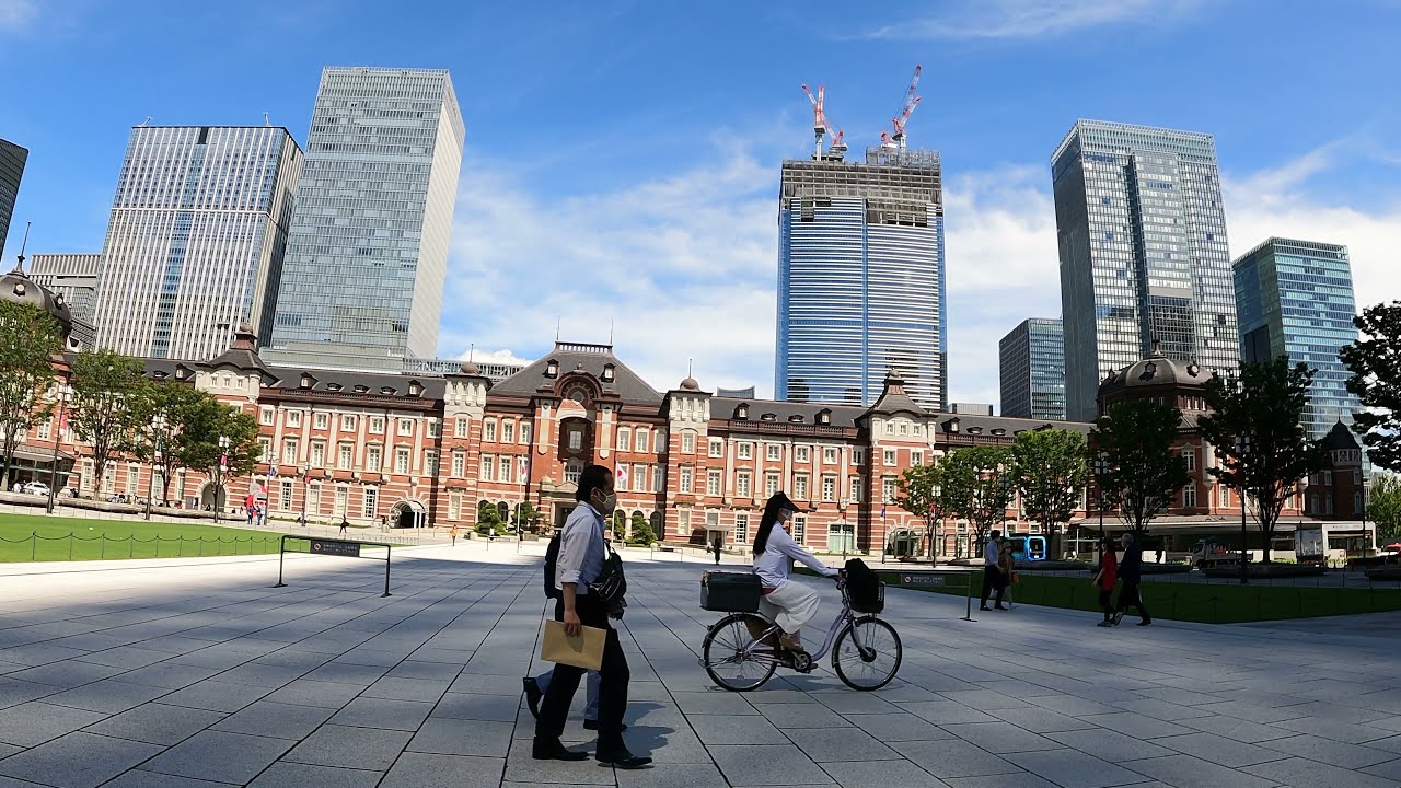 Tokyo Station Afternoon Walk | Japan 4K ASMR