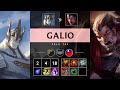 Galio Top vs Darius - TW Challenger Patch 25.14