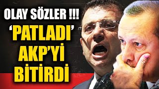 AKP'yi Bitiren Konuşma! Ekrem İmamoğlu Alayına Meydan Okudu