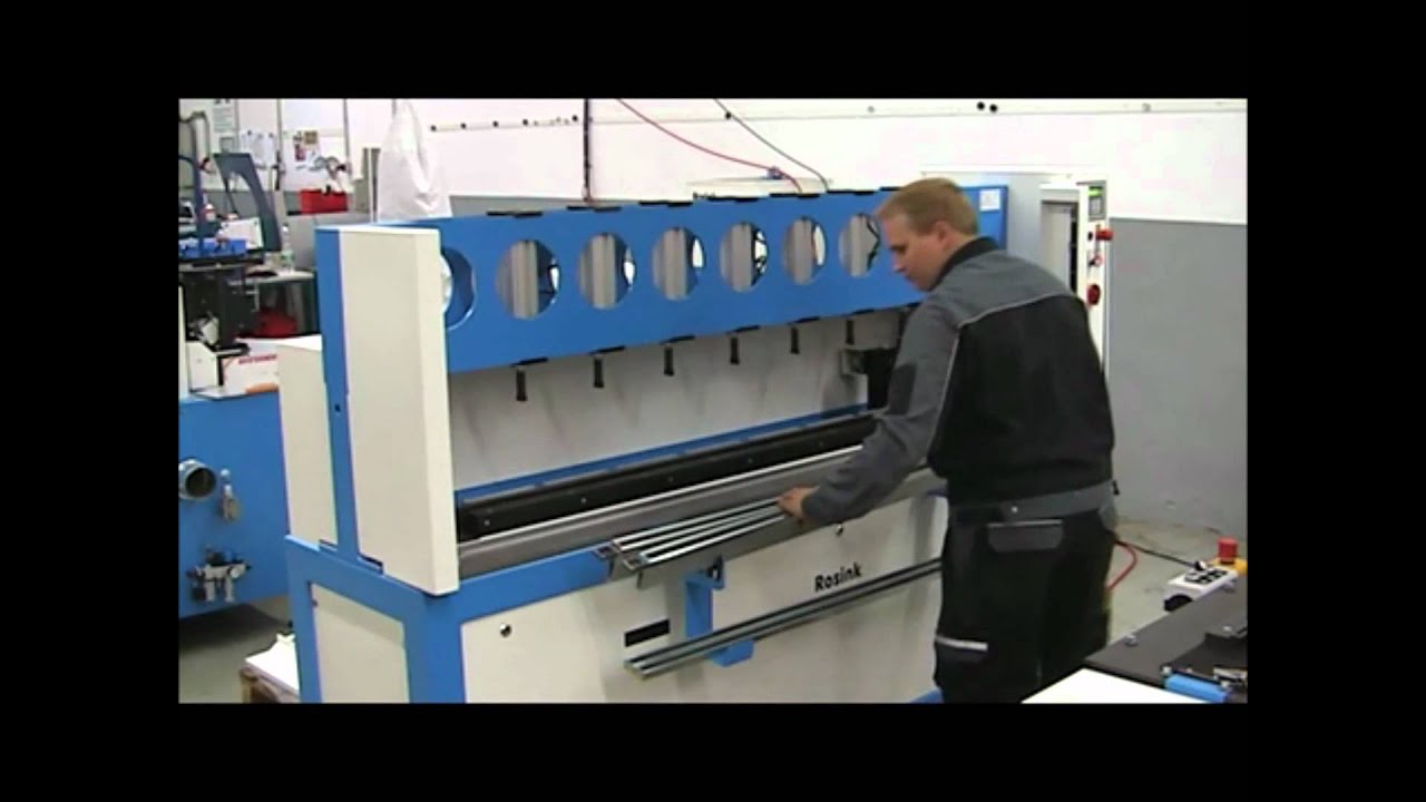 Rosink Flat Mounting Machine