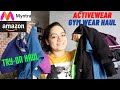 Myntra/Amazon Gym Wear/Activewear/Workout Wear | Gym Wear Haul | Amazon Activewear Haul |Geetagraphy