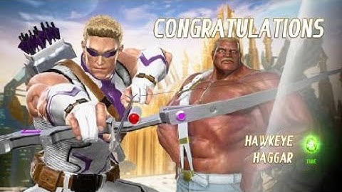 Request:Hawkeye/Haggar Arcade Mode|MARVEL VS. CAPCOM: INFINITE