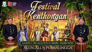 FESTIVAL KENTONGAN 2026 | SABTU 29 AGUSTUS 2026