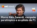 Morre Alex Zanardi, campeão paralímpico e ex-piloto de F1, aos 59 anos