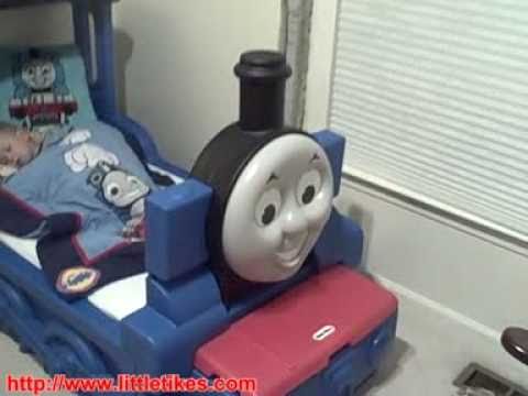 little tikes thomas the tank engine bed