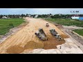 Third ring road under construction by chinese company