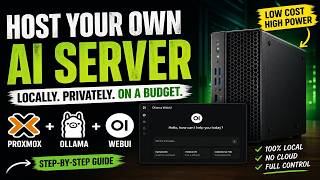 How To Run Your Own AI In Your Home Lab For CHEAP (Ollama   Open WebUI   Proxmox Full Guide)