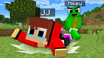 JJ HURT by the Angry Mikey in Minecraft Challenge (Maizen Mazien Mizen)