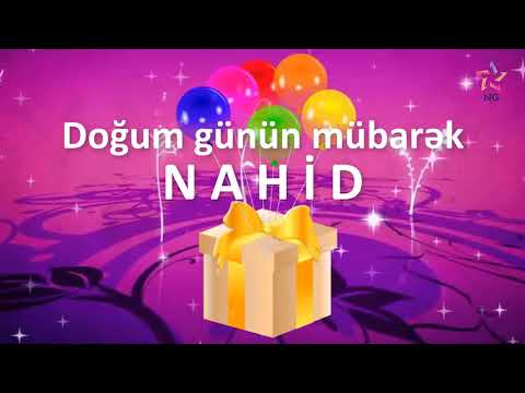 Doğum günü videosu - NAHİD