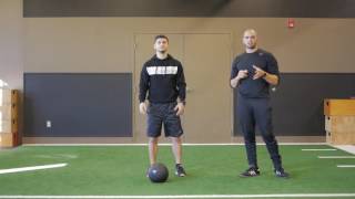 Med Ball Push Press