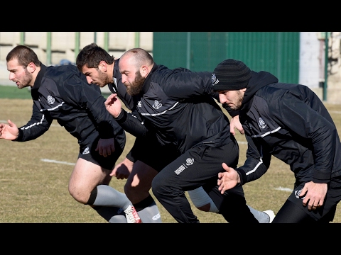 რაგბი ევროპის დღიურები Rugby Europe Diaries | ღი ვარჯიში