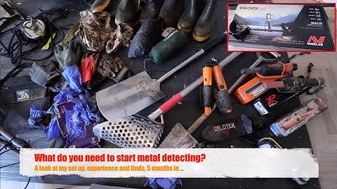 Beginnersgids voor metaaldetectie - Basisuitrusting om te kopen