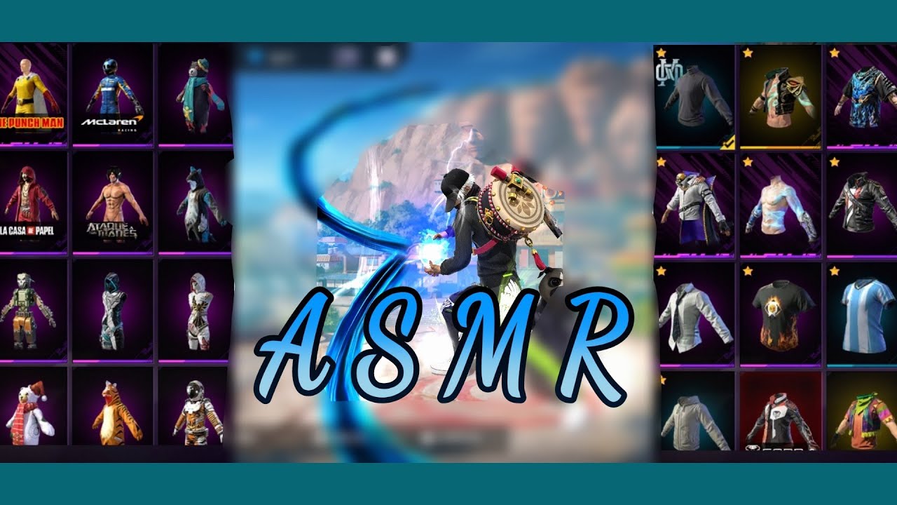 ASMR  Jugando Free Fire (Mostrando mi cuenta, Parte No.1)