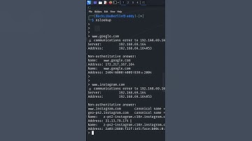 Find Any Website IP Address | nslookup