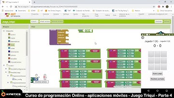 App Inventor - Juego Triqui Parte 4: Verificación de ganador - Curso de Programación Online