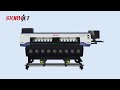Stormjet Wide Format Four I3200E1 Heads Ecosolvent Printer