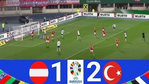 Austria vs Turkey (1-2) | UEFA Euro 2024 | Match Highlights