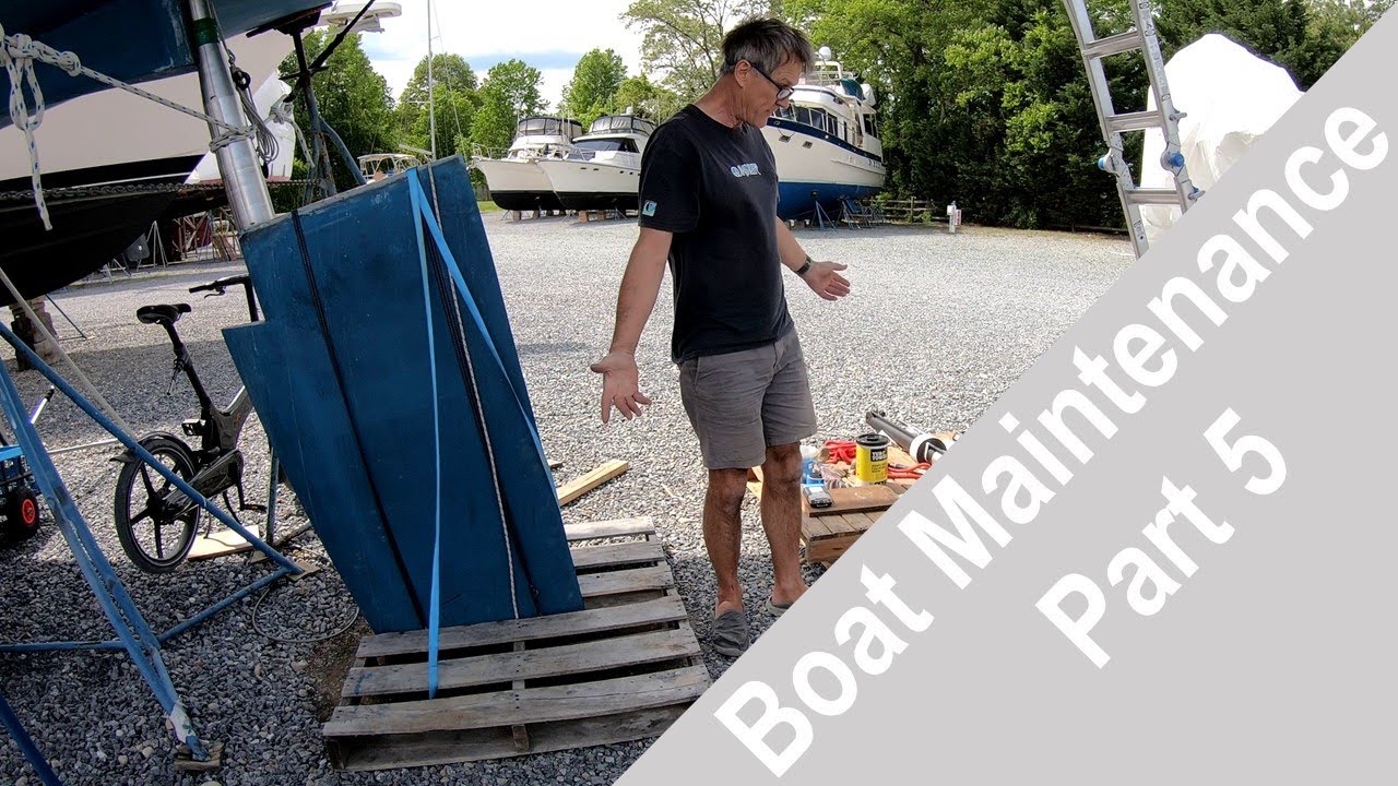 Boat maintenance Part 5 – Hallberg Rassy 54 Cloudy Bay – Apr-Jun’21. S21 Ep5