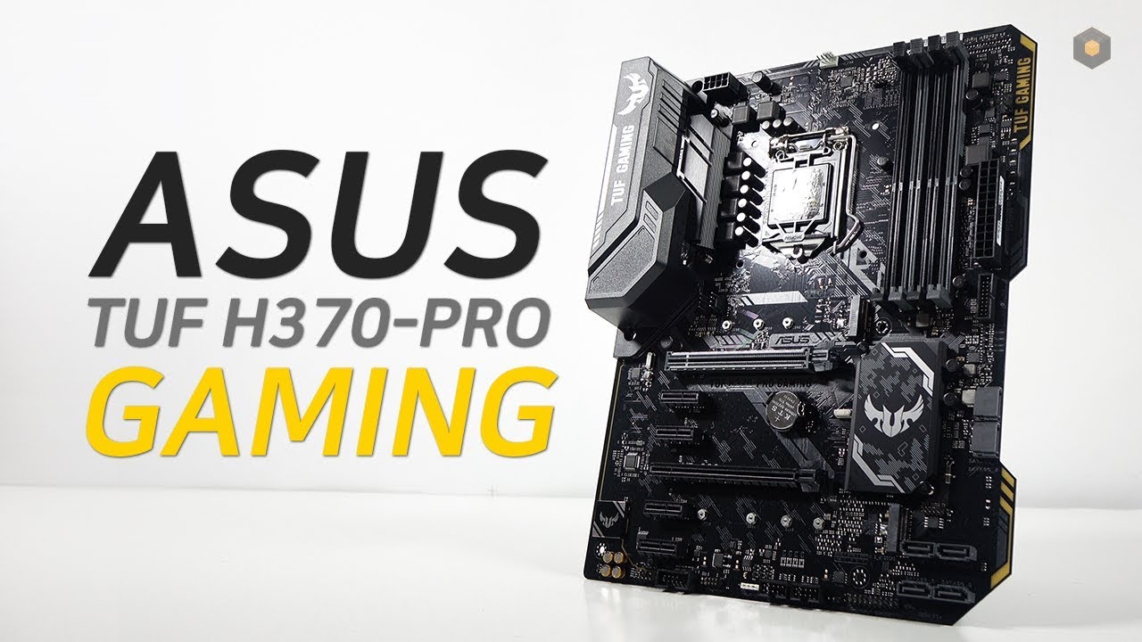 군용 인증 부품을 사용한 메인보드? ASUS TUF H370 PRO GAMING