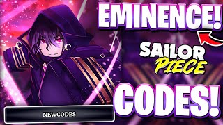 Update 2 New Eminence Dungeon Update Codes For Sailor Piece Roblox Sailor Piece Codes
