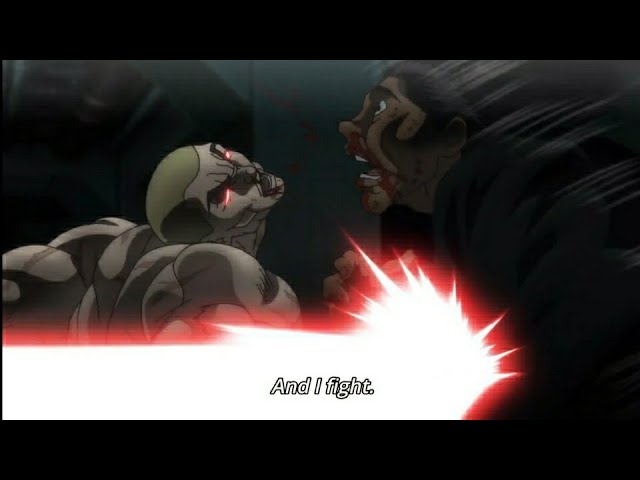 Baki Hanma vs Muhammad Ali Jr, Full Fight Scene, Eng Dub