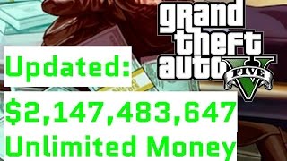 HOW TO get UNLIMITED MONEY in GTA 5 using LifeInvader GLITCH - $2,147,483,647