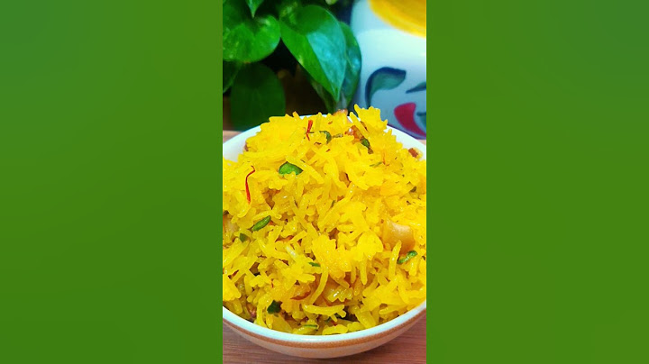 केसरिया मीठे चावल  | बसंत पंचमी पर बनाएं मीठे चावल  | saffron rice | meetha pulav | Sweet rice