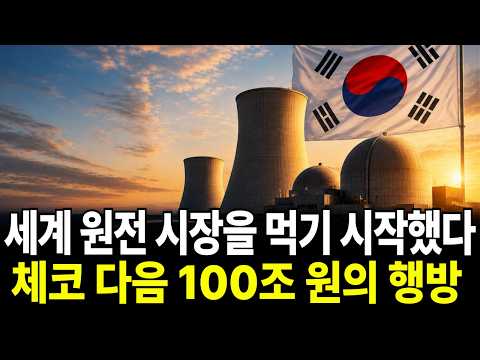 한국이 세계 원전 시장을 먹기 시작했다 ...체코 다음은 어디인가
