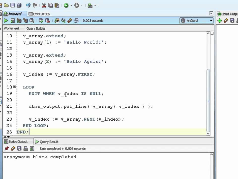 Array extend