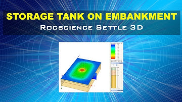 Storage Tank on Embankment | Rocscience Settle 3D