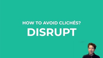 Avoid cliches