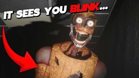 This game uses your webcam and if I BLINK, it COMES TO GET YOU!!
