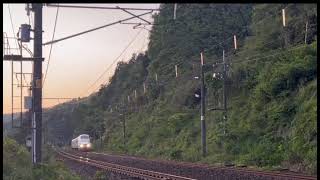 JR 信越本線 長鳥駅付近にて E653系特急しらゆき 上沼垂色カラー通過
