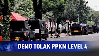 Polisi Siaga Antisipasi Aksi Massa Tolak PPKM Level 4