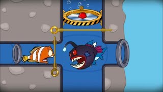 save the fish game / save fish / fishdom gameplay / gameplay android and ios screenshot 4