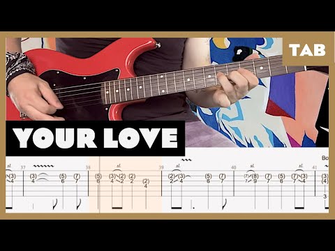 Your Love The Outfield Cover | Guitar Tab | Lesson | Tutorial