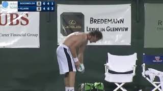 Alex Bogomolov Quits Tennis Match Due To Fail Ref screenshot 4