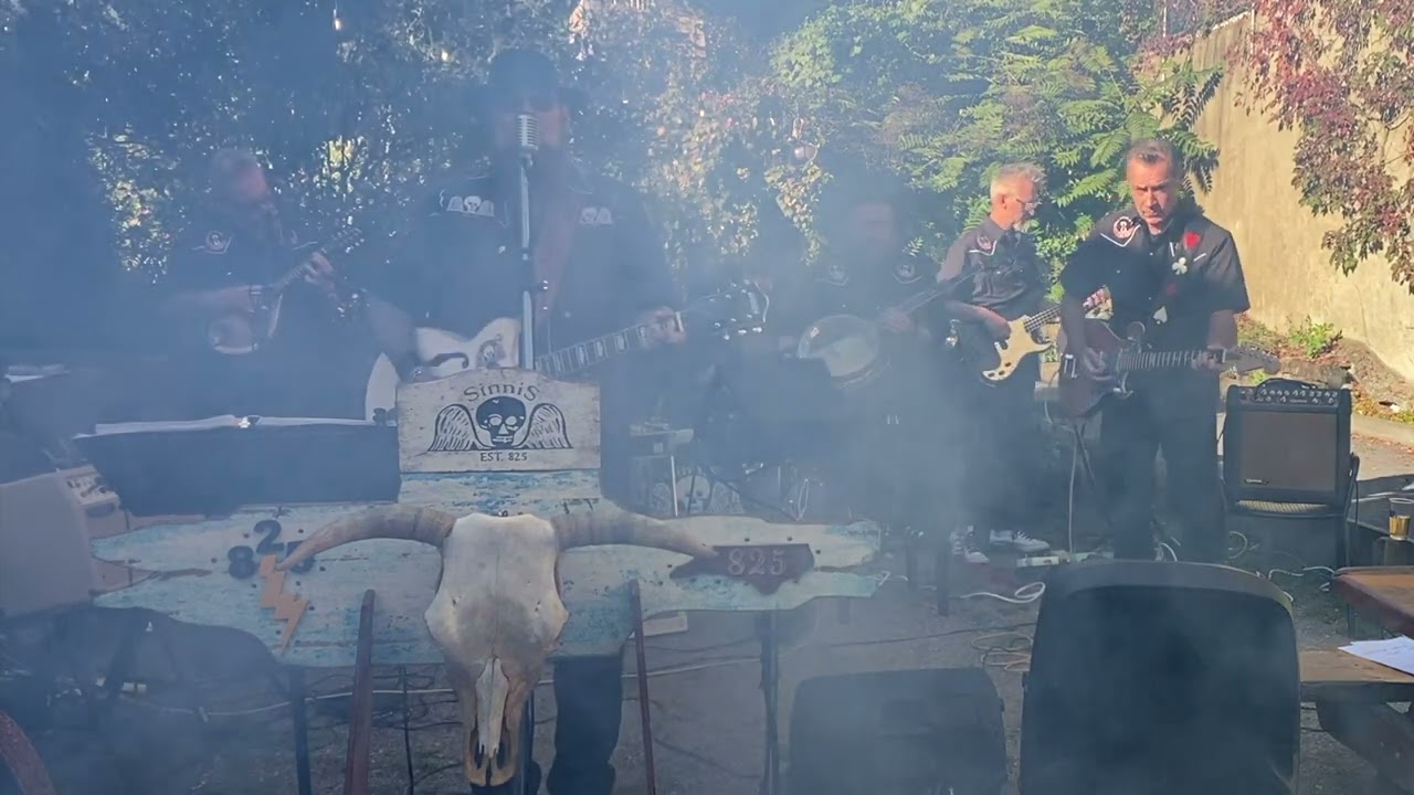 Mark Sinnis and 825 ~ "Empty Train (The Hurricane Song)" ~ Live from Birdsall House ~ 10/16/22