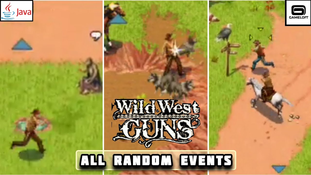 Wild West Guns (Java) Gameplay - All Random Events