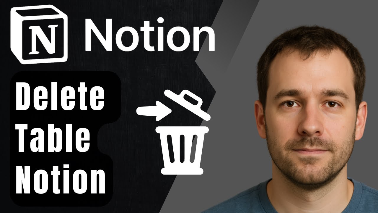 How to Delete a Table in Notion (2025 Step-by-Step Beginner Tutorial)