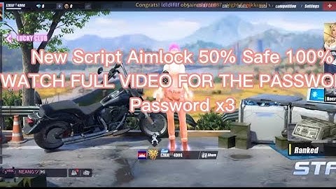 Rules of Survival V1 Script New Aimlock 50% Safe / Noob King IT/9 March 2022