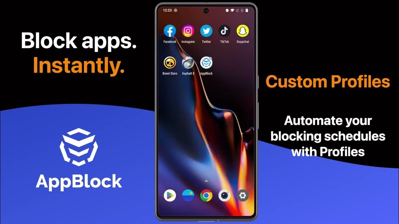 AppBlock Block apps. Instantly YouTube