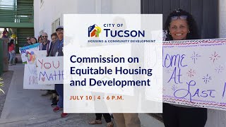 Commission on Equitable Housing and Development July 2025