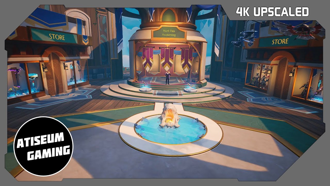 Ramsgate Bazaar / Vistas Scene [4k Upscaled] Dauntless Gameclip