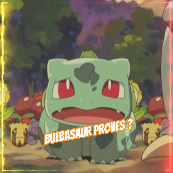 Bulbasaur Is SECRETLY Saving Forests AND Stealing Apples?! 🍏😂#amv#anime#pokemon song